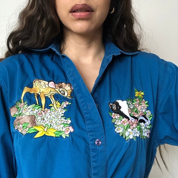Mickey inc. Bambi Button Up - Picture 1 of 4